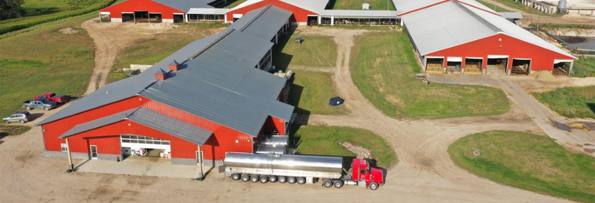 Dairy Farm Pole Barn Building Construction