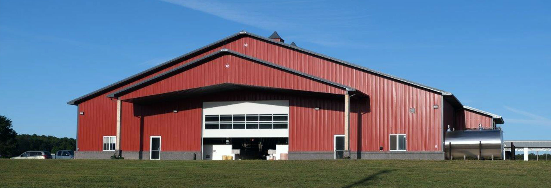 Post Frame Milking Parlor