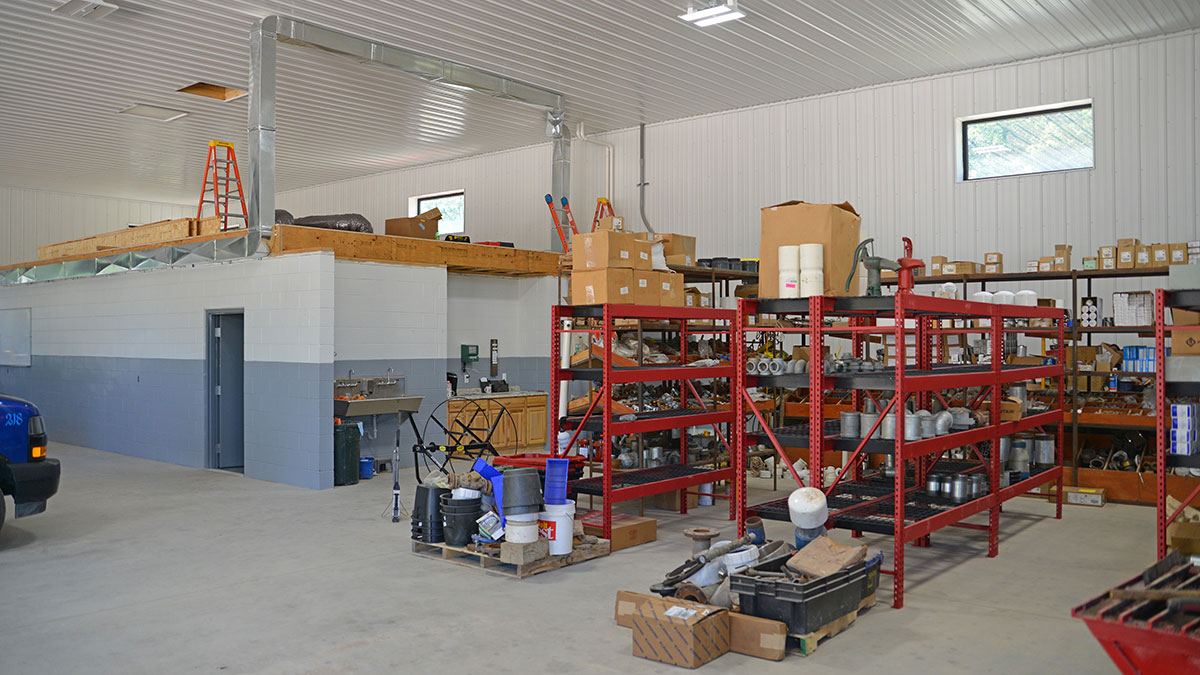 Commercial Pole Barn Shop