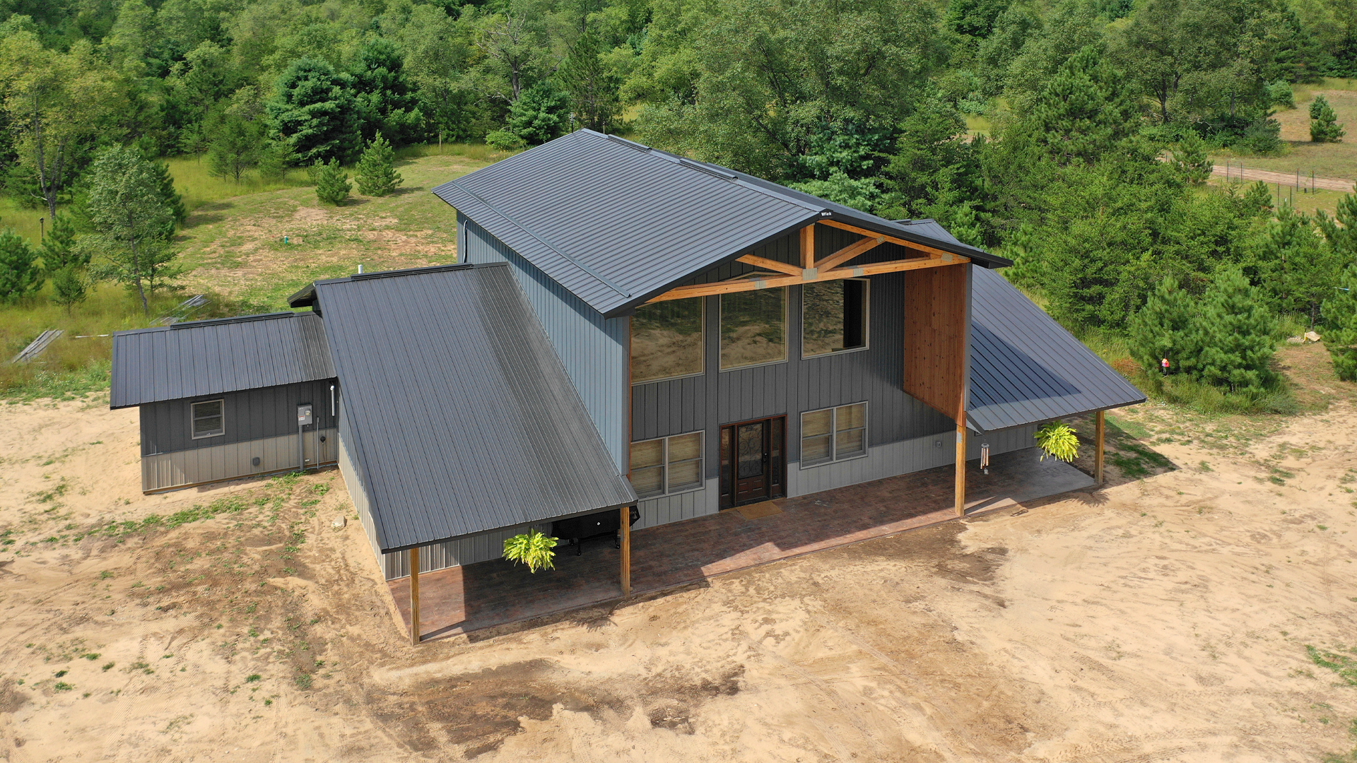 Barndominium with a Loft