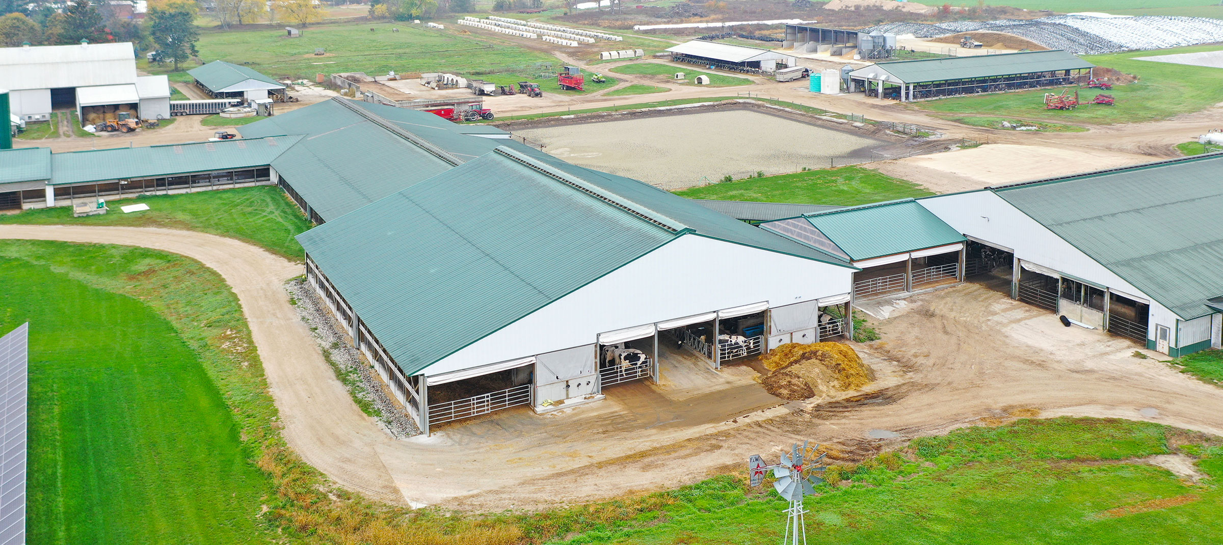 Pole Barn Freestall Building